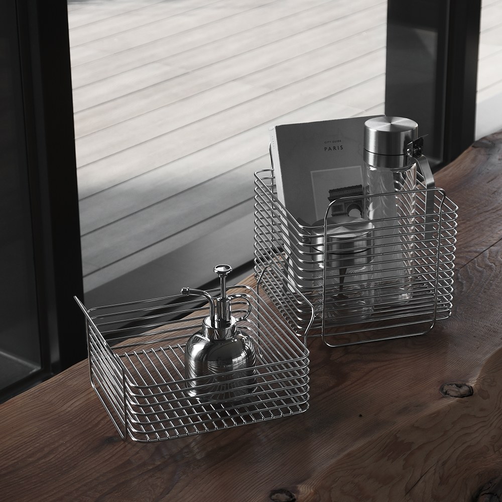 Grid 網格不銹鋼儲物藍